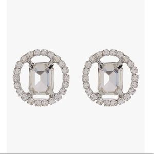 CRISTABELLE Crystal Halo Stud Earrings